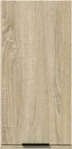 vidaXL Wisząca szafka łazienkowa, dąb sonoma, 32x20x67 cm 5