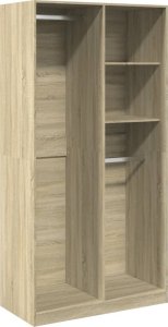 vidaXL Szafa, kolor dąb sonoma , 100x50x200cm, materiał drewnopochodny 2