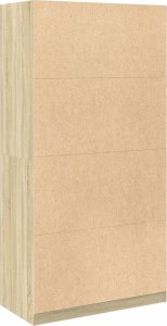 vidaXL Szafa, kolor dąb sonoma , 100x50x200cm, materiał drewnopochodny 6