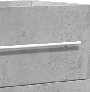 vidaXL Szafka pod umywalkę, dąb artisian, 80x38,5x48 cm 8