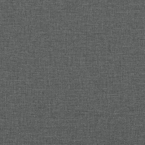 vidaXL Sofa rozsuwana z szufladami, ciemnoszara, 80x200 cm, tkanina 12