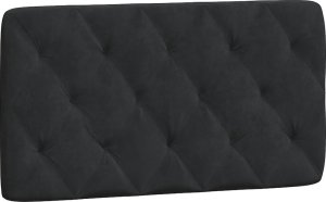 vidaXL Rama łóżka z LED, czarna, 100x200 cm, aksamitna 9