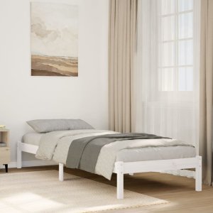 vidaXL Dłuższe łóżko bez materaca, 80x220 cm, lite drewno sosnowe 1