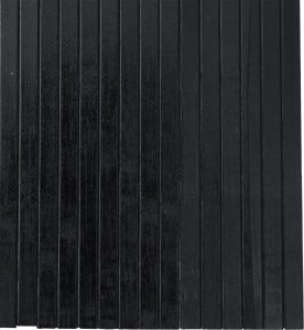 vidaXL Parawan,czarny, 165x250 cm,bambusowy 7