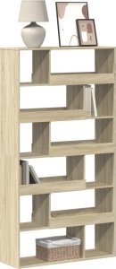 vidaXL Regał, dąb sonoma, 100x33x187,5 cm, materiał drewnopochodny 1