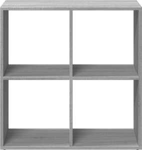 vidaXL Regał przegroda, szary dąb sonoma, 69,5x29x69,5 cm 5