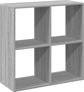 vidaXL Regał przegroda, szary dąb sonoma, 69,5x29x69,5 cm 7