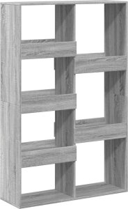 vidaXL Regał, szary dąb sonoma, 100x33x155,5 cm 2