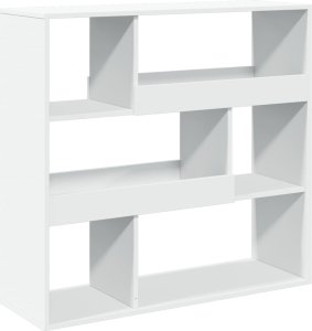 vidaXL Regał, biały, 100x33x94,5 cm, materiał drewnopochodny 2