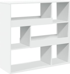 vidaXL Regał, biały, 100x33x94,5 cm, materiał drewnopochodny 6