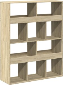 vidaXL Regał, dąb sonoma, 100x33x125,5 cm 2