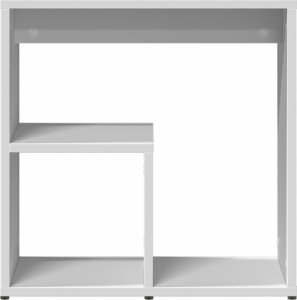 vidaXL Stolik boczny, biały, 50x30x50 cm, materiał drewnopochodny 5