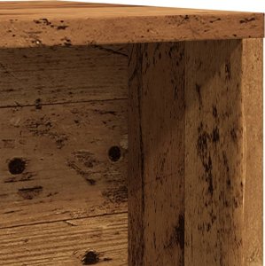 vidaXL Stoliki kawowe, wsuwane jeden po drugi, 2 szt., stare drewno 8