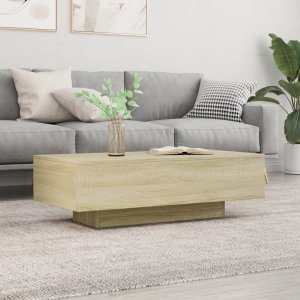 vidaXL Stolik kawowy, dąb sonoma, 100x49,5x31 cm 1