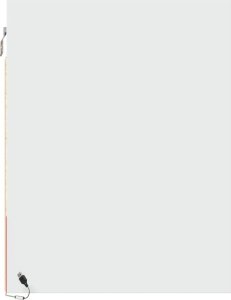 vidaXL Wiszące szafki nocne z LED, 2 szt., białe 8