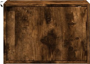 vidaXL Wiszące szafki nocne z LED, 2 szt., przydymiony dąb 6