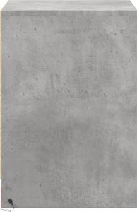 vidaXL Szafki nocne z podświetleniem LED, 2 szt., szarość betonu 7