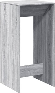 vidaXL Stolik barowy, szary dąb sonoma, 51x50x103,5 cm 2