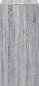 vidaXL Stolik barowy, szary dąb sonoma, 51x50x103,5 cm 5