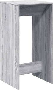vidaXL Stolik barowy, szary dąb sonoma, 51x50x103,5 cm 6