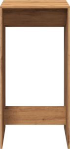 vidaXL Stolik barowy, dąb artisian, 51x50x103,5 cm 4