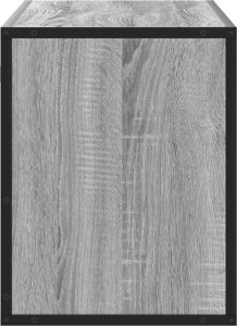 vidaXL Szafka pod telewizor, szary dąb sonoma, 100x31x39,5 cm 5