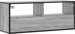vidaXL Szafka pod telewizor, szary dąb sonoma, 100x31x39,5 cm 6