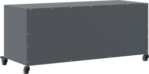 vidaXL Szafka RTV, antracytowa, 100,5x39x43,5 cm, stal 8