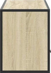 vidaXL Szafka pod telewizor, dąb sonoma, 100x31x39,5 cm 5