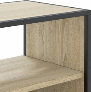 vidaXL Szafka pod telewizor, dąb sonoma, 100x31x39,5 cm 8