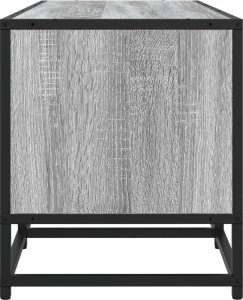 vidaXL Szafka pod telewizor, szary dąb sonoma, 210x35x41 cm 5