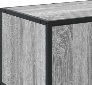 vidaXL Szafka pod telewizor, szary dąb sonoma, 210x35x41 cm 8