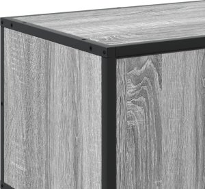 vidaXL Szafka pod telewizor, szary dąb sonoma, 180x35x41 cm 8