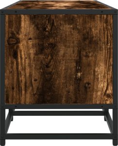 vidaXL Szafka pod TV, przydymiony dąb, 210x35x41 cm 5