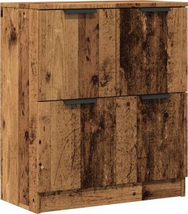 vidaXL Szafka, stare drewno, 60x30x70 cm 2