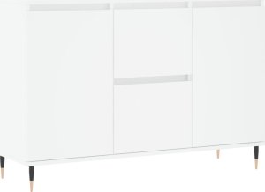 vidaXL Szafka, biała, 104x35x70 cm, materiał drewnopochodny 2