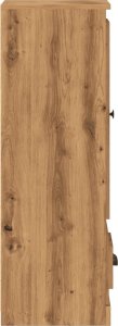 vidaXL Szafka, dąb artisian, 36x35,5x103,5 cm 6