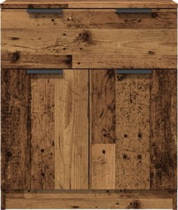 vidaXL Szafka, stare drewno, 60x30x70 cm 4