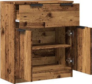 vidaXL Szafka, stare drewno, 60x30x70 cm 7