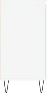 vidaXL Szafka, biała, 104x35x70 cm, materiał drewnopochodny 7
