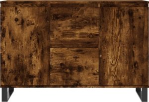 vidaXL Szafka, przydymiony dąb, 104x35x70 cm 5