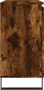 vidaXL Szafka, przydymiony dąb, 104x35x70 cm 7