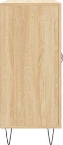 vidaXL Szafka, dąb sonoma, 90x34x80 cm, materiał drewnopochodny 7