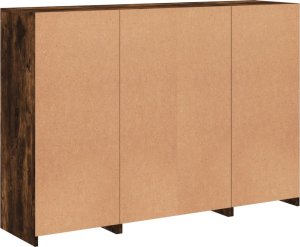 vidaXL Szafki z oświetleniem LED, 3 szt., przydymiony dąb 10