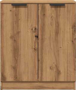 vidaXL Szafka, dąb artisian, 60x30x70 cm, materiał drewnopochodny 4