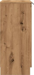 vidaXL Szafka, dąb artisian, 60x30x70 cm, materiał drewnopochodny 5