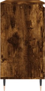 vidaXL Szafka, przydymiony dąb, 104x35x70 cm 7