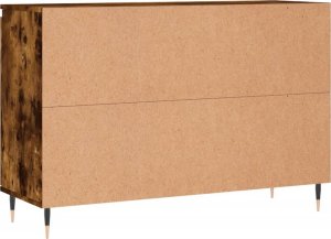 vidaXL Szafka, przydymiony dąb, 104x35x70 cm 8