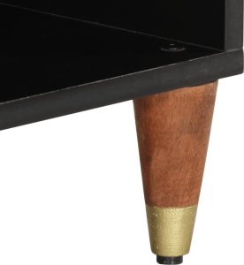 vidaXL Szafka pod telewizor, 80x33x46 cm, lite drewno mango 10