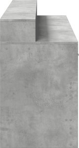 Biurko vidaXL Szare 160 cm x 55 cm 7